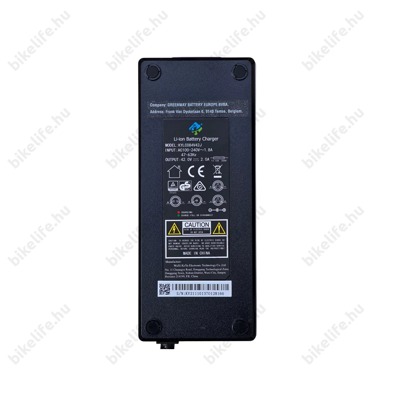 Ebike akkutöltő 36V-os Li-ion akkumulátorokhoz - Neuzer Lido és Zagon