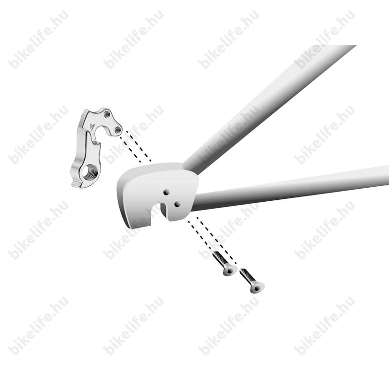 Union/Marwi GH-043 váltótartó fül vagy váltópapucs Merida, Focus, Fuji, Centurion, Kalkhoff kerékpárokhoz