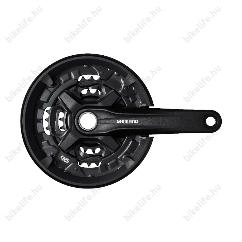 Shimano Altus FC-MT210 MTB hajtómű 44/32/22-es fogszám, integrált, 175mm-es, fekete, 9-es