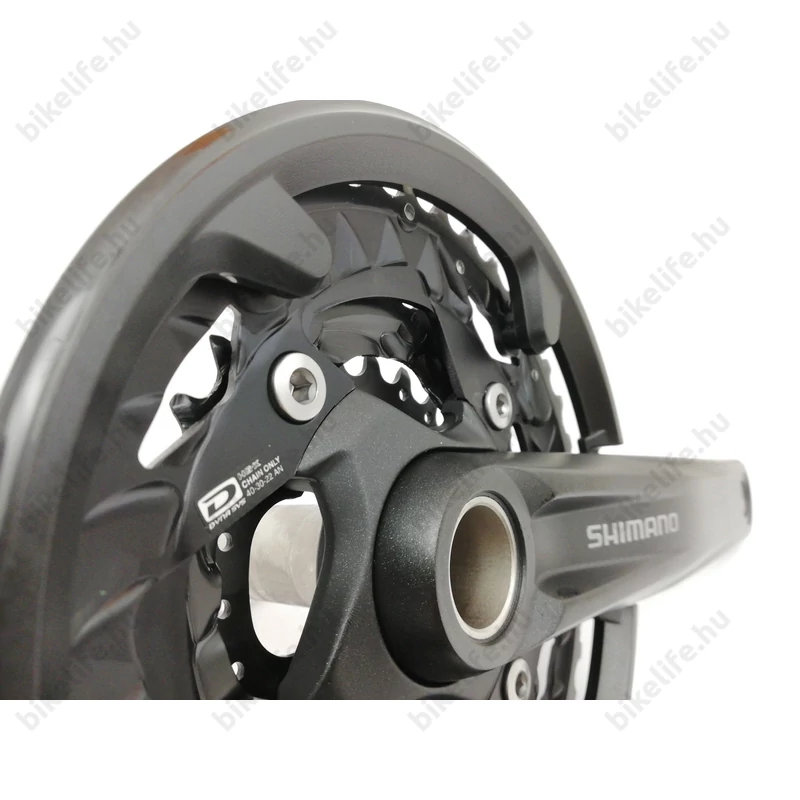 Shimano Deore FC-MT500 MTB hajtómű 22/30/40 fogú lánckerekekkel integrált tengellyel 10-es rendszerekhez