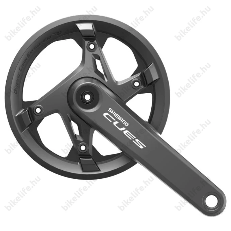 Shimano CUES FC-U6000 hajtómű 1x9/10/11 40T lánckerék integrált tengely