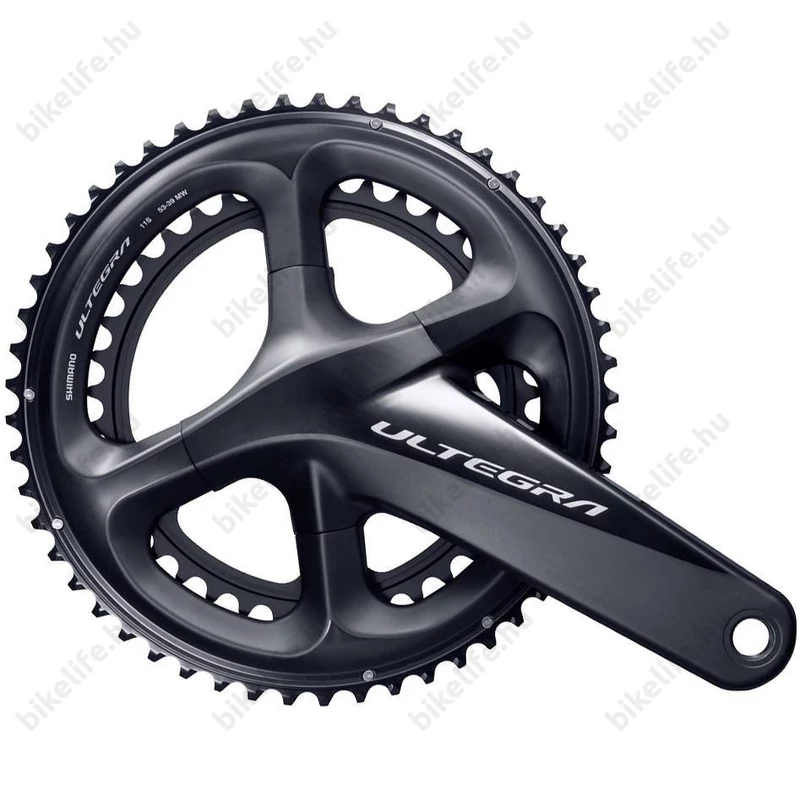 Shimano Ultegra FC-R8000 országúti hajtómű 172,5-53/39, Hollowtech II, 11-es, csapágy nélkül
