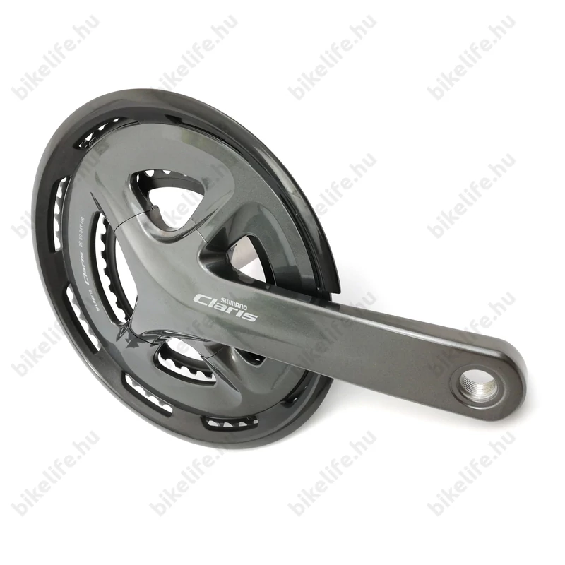 Shimano Claris FC-R2000 országúti hajtómű 50/34-es fogszám, integrált, 170mm-es, láncédővel, fekete