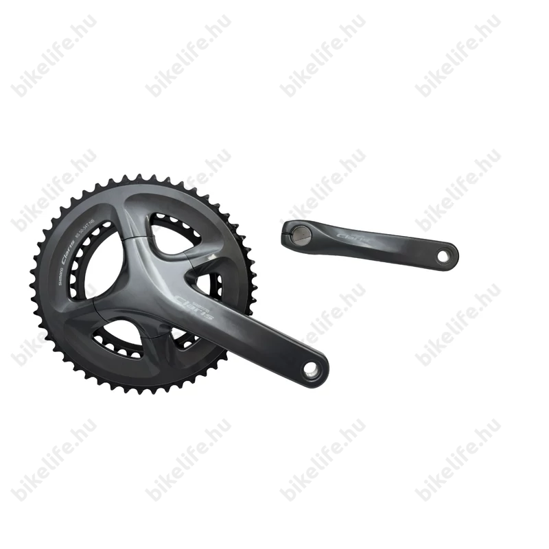 Sérült Shimano Claris FC-R2000 országúti hajtómű 50/34-es fogszám, integrált, 170mm-es, láncédővel - SÉRÜLT!