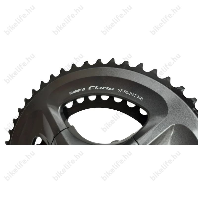 Sérült Shimano Claris FC-R2000 országúti hajtómű 50/34-es fogszám, integrált, 170mm-es, láncédővel - SÉRÜLT!