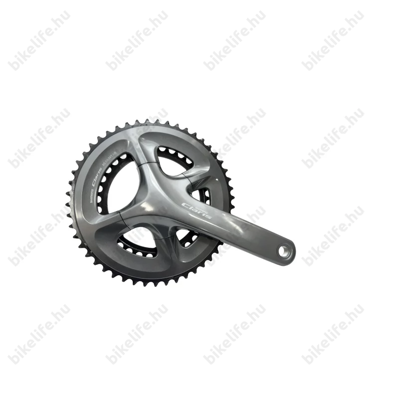 Sérült Shimano Claris FC-R2000 országúti hajtómű 50/34-es fogszám, integrált, 170mm-es, láncédővel - SÉRÜLT!