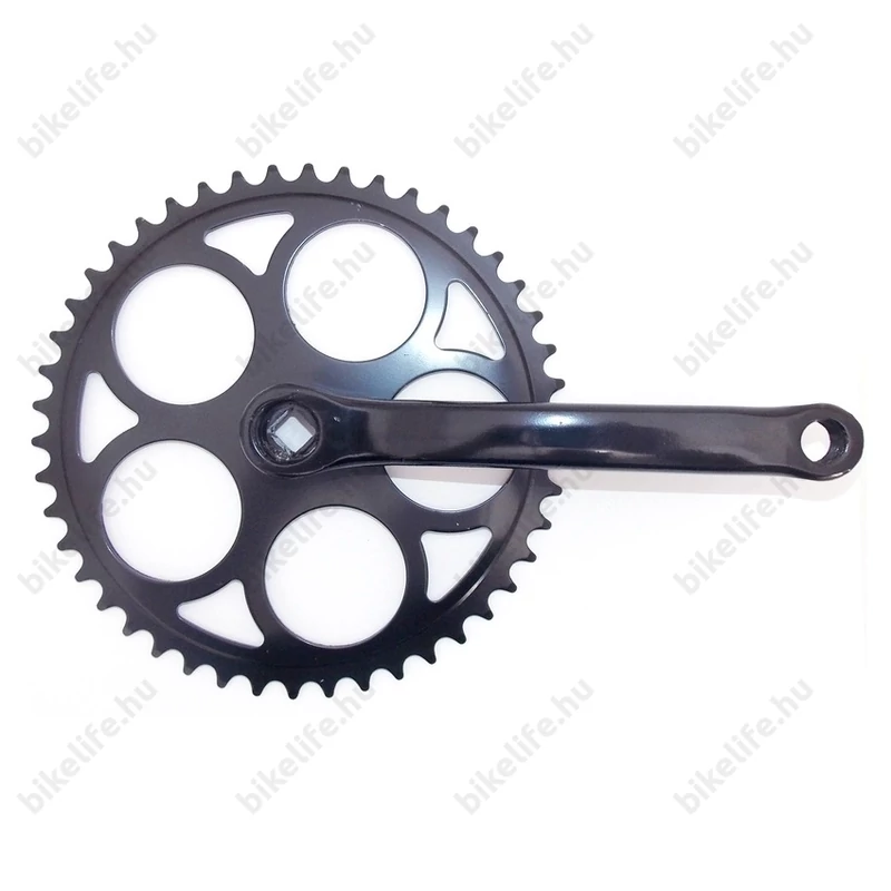 Négyzetkúpos hajtómű acél, 46-os fogszám, fekete