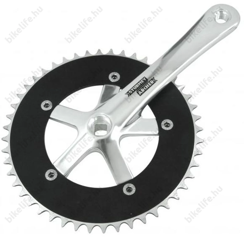 Sturmey Archer FCT22 pályahajtómű 42-es fogszám, 170mm-es, ezüst karral