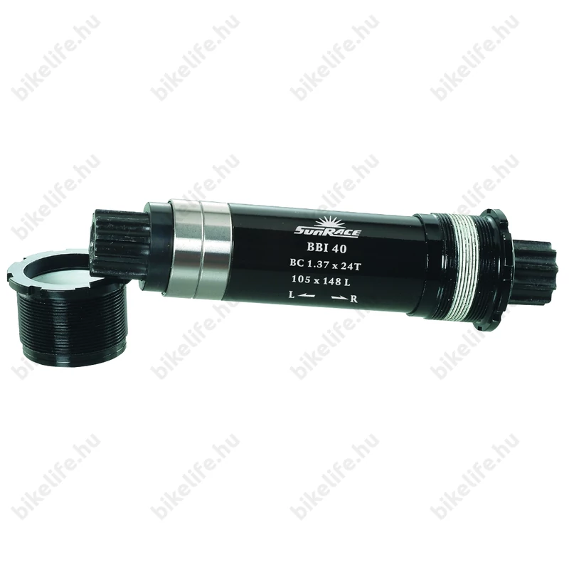 Sunrace monoblokk BBI40 68/118mm ISIS ipari csapágyas, alu házzal