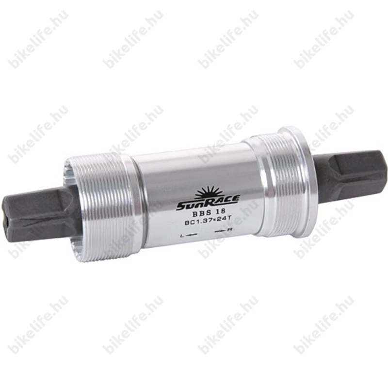 Sunrace monoblokk BBS18 68/116mm ipari csapágy, angol menet, alu ház 260g