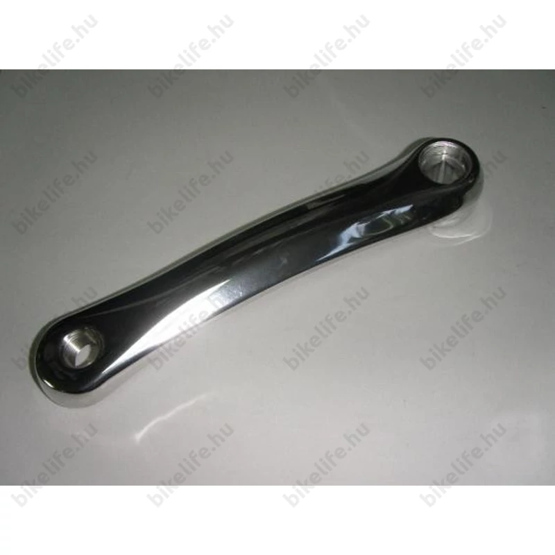 Sunrace négyzetkúpos hajtókar bal, alu, MI7000, polír