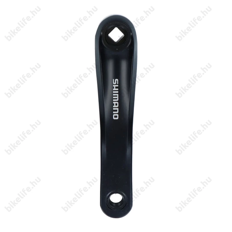 Shimano FC-TY501 alu négyzetkúpos bal hajtókar fekete színben 175mm