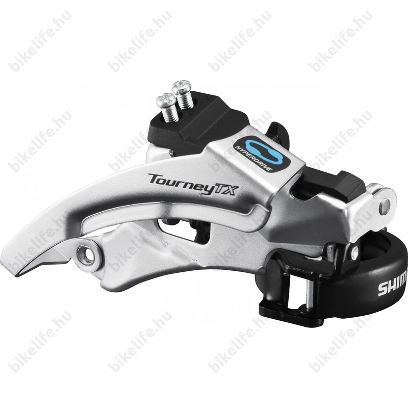 Váltó első Shimano TX800 Topswing 42-48 fogú lánckerékhez, 7-8 fokozatú rendszerekhez