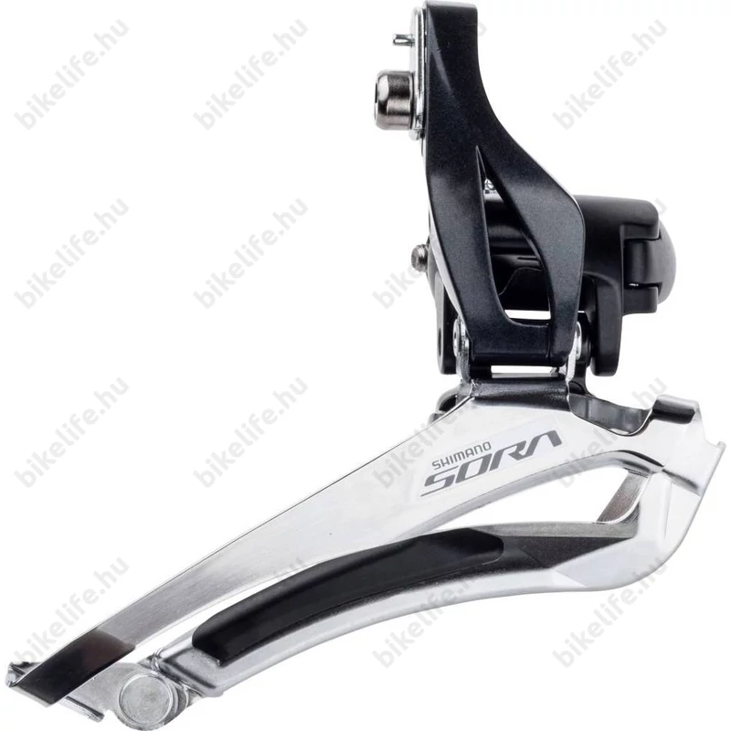 Shimano Sora első váltó FD-R3000 bilincses 34,9-28,6mm, 2 fokozatú, kilences rendszerhez, fekete
