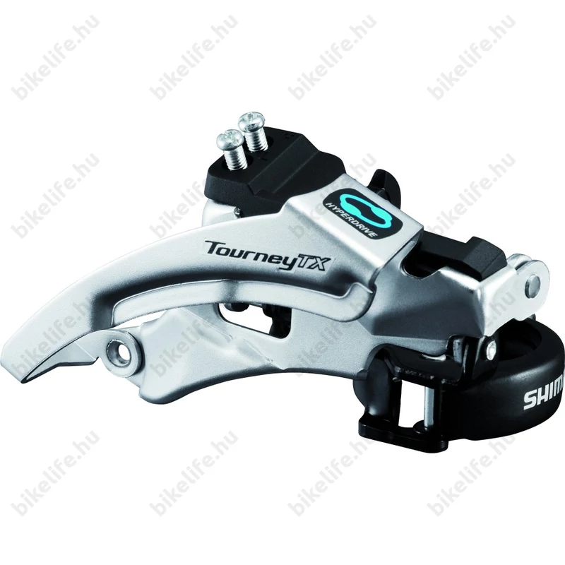 Shimano Tourney FD-TX800 pozícionált első váltó 28,6/31,8/34,9mm-es csövekhez 42-48foghoz