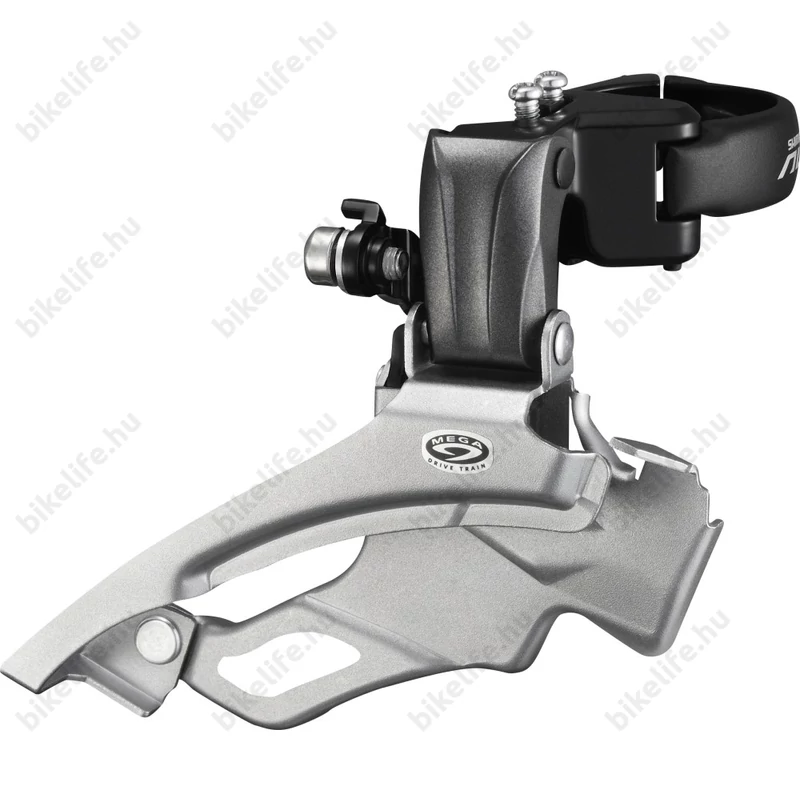 Shimano Altus FD-M371 első váltó alul-felülhúzós, 31,8/34,9mm bilincs,  9 fokozatú, 44/48 foghoz