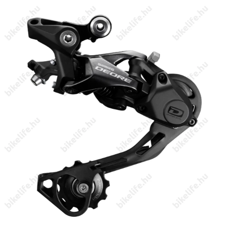 Shimano Deore RD-M6000 hátsó váltó GS Shadow+ Direkt Mount fekete 10-es rendszerekhez