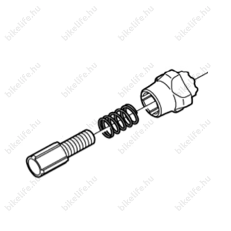 Váltóalkatrész Bowdenfeszítő H váltóhoz SH Acera, Alivio