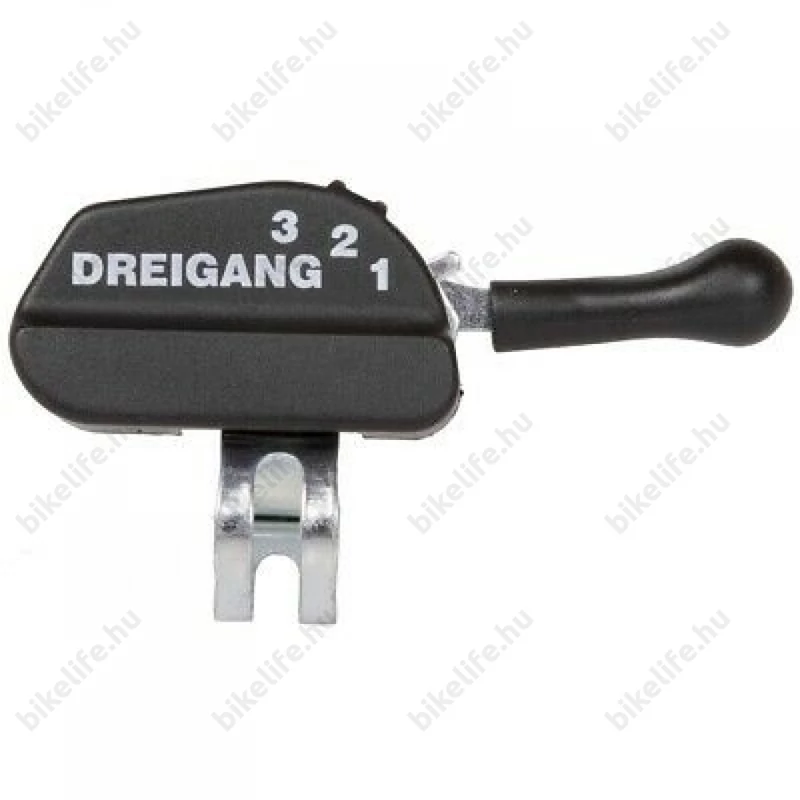 Agyváltókar Sachs/Sram 3 fok. klasszikus fekete Torpedo kompatiblis (utángyártott)