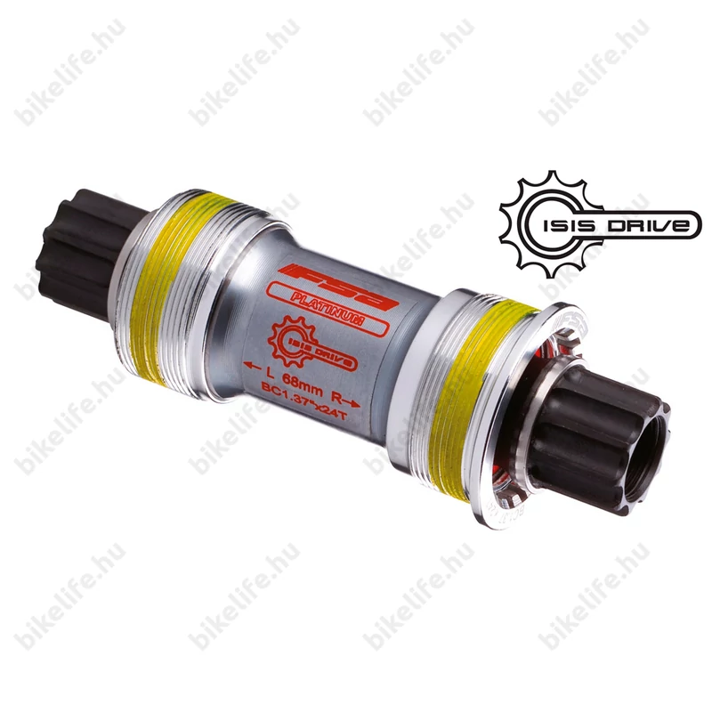 FSA Platinum monoblokk 68/108mm, ISIS, ipari csapágyas