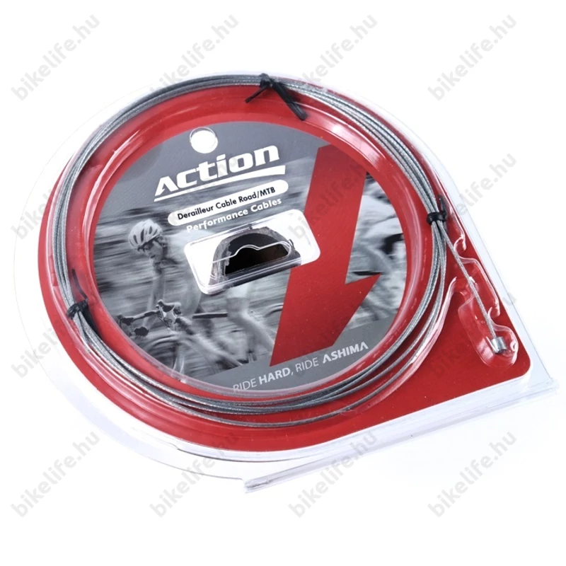 Ashima váltóbowden 1,1x2100 slick (köszörült), galvanizált