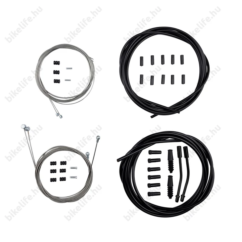 Kellys bowden készlet univerzális fék és váltó rozsdamentes fekete