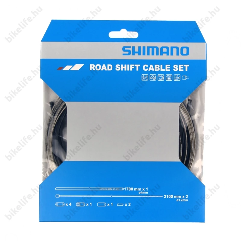 Shimano országúti váltóbowden készlet rozsdamentes