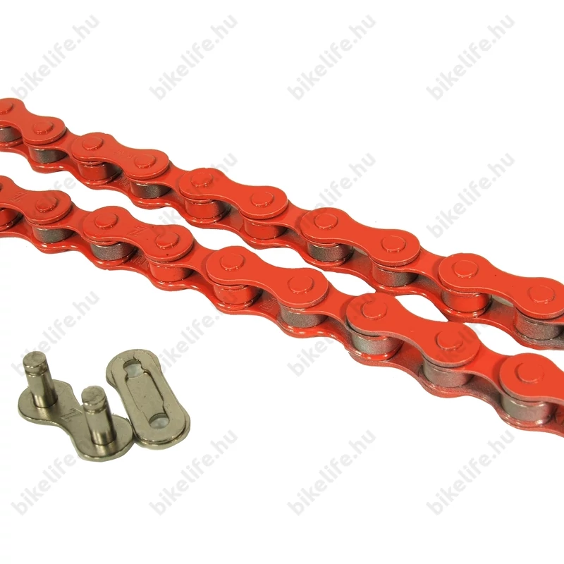 KMC Z410 lánc+patentszem 1 sebességes kerékpárhoz 1/2