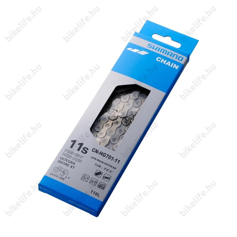 Shimano CN-HG701-11 lánc 11 fokozatú HG-X Ebike 138 tagú