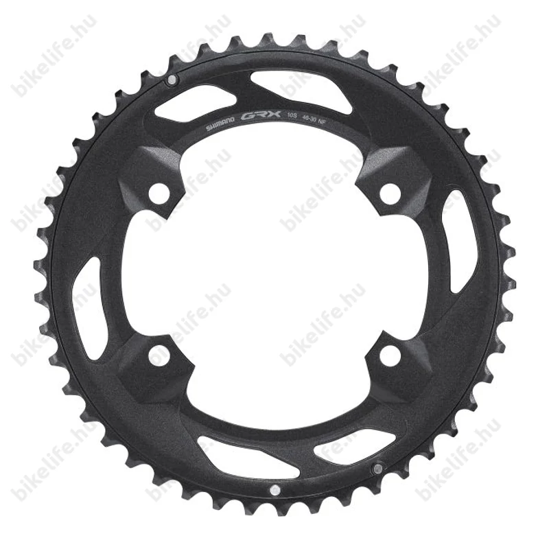 Shimano GRX600 lánckerék 46 fogú 110mm lyükkör 10 fokozatú