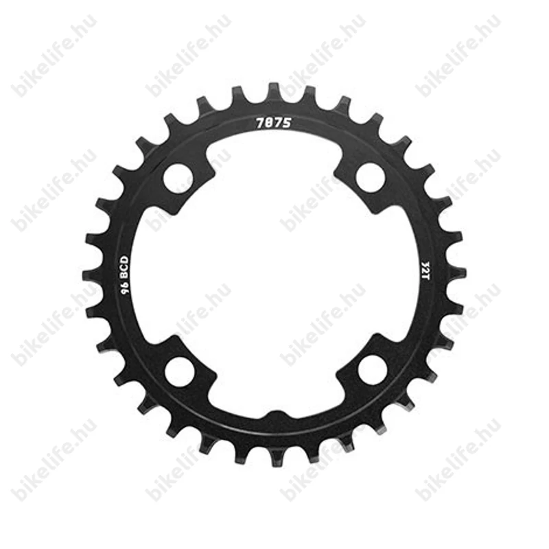 Sunrace CRMX Narrow Wide 32 fogú lánckerék 4 karos 96mm lyukkör 10/11/12 fokozathoz