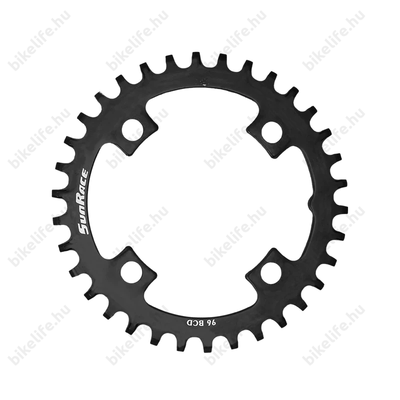 Sunrace CRMS Narrow wide lánckerék 30 fogú 9-10-11-12 sebességes 96mm lyukkör fekete