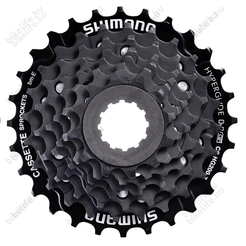 Shimano CS-HG200 7 sebességes fogaskoszorú 12-28-as fogszám zacskós csomagolásban