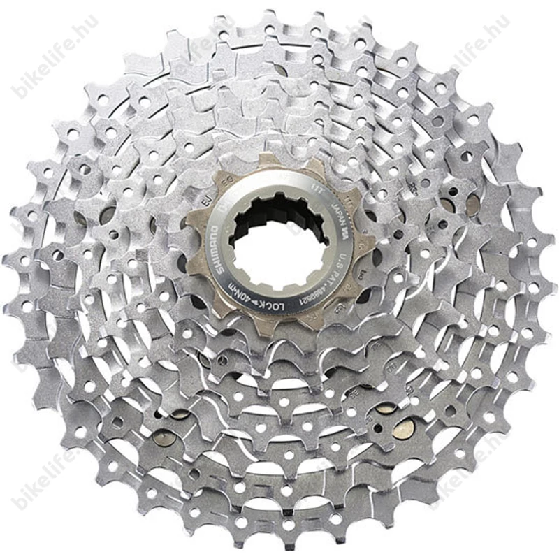 Shimano DeoreXT CS-M770 9 sebességes fogaskoszorú 11-32-es fogszám, alu bakos