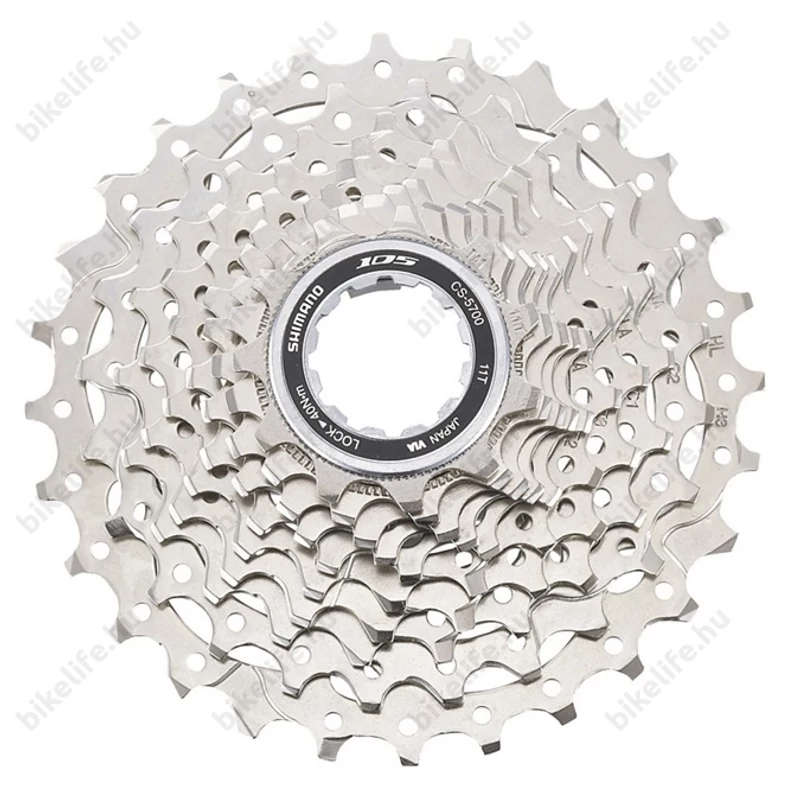 Shimano 105 CS-5700 10 sebességes fogaskoszorú 11-28-as fogszám