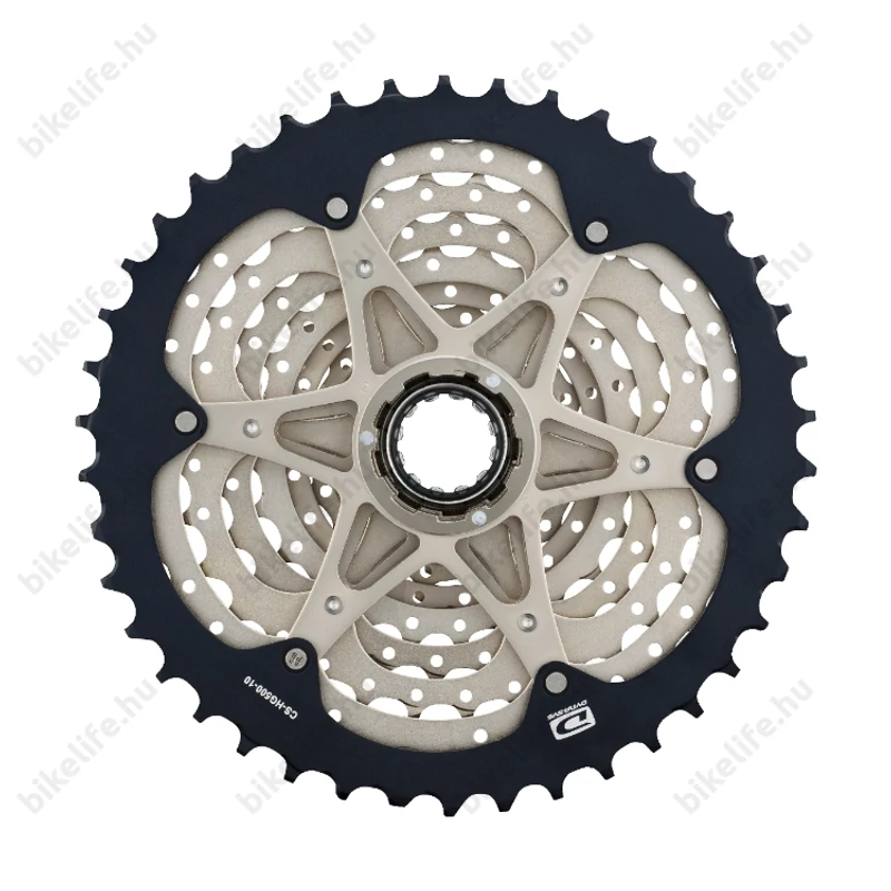 Shimano CS-HG500 10 sebességes fogaskoszorú vagy kazetta 11-34-es fogszámmal zacskós csomagolásban