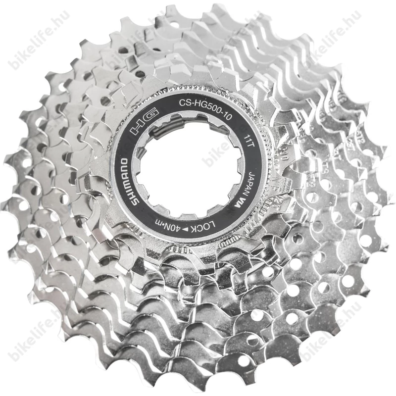Shimano HG 500 10 sebességes fogaskoszorú 11-25-ös fogszámmal
