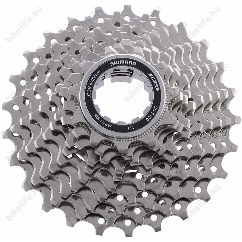 Shimano 105 CS-5700 10 sebességes fogaskoszorú 11-25-ös fogszám