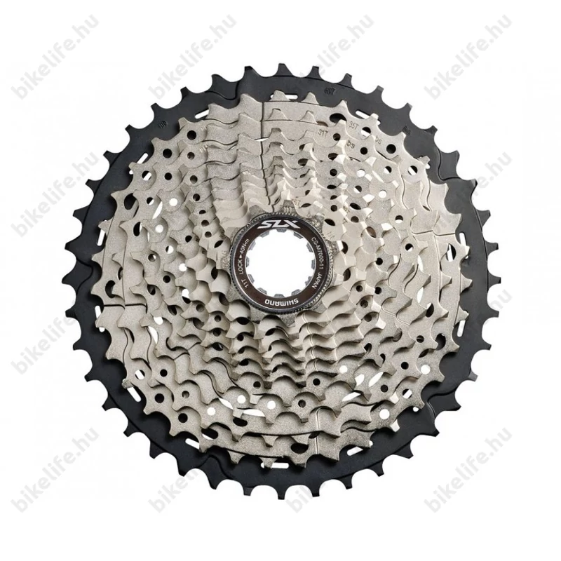 Fogaskoszorú 11-es Shimano SLX szintű M7000 11-40-es fog kiosztás