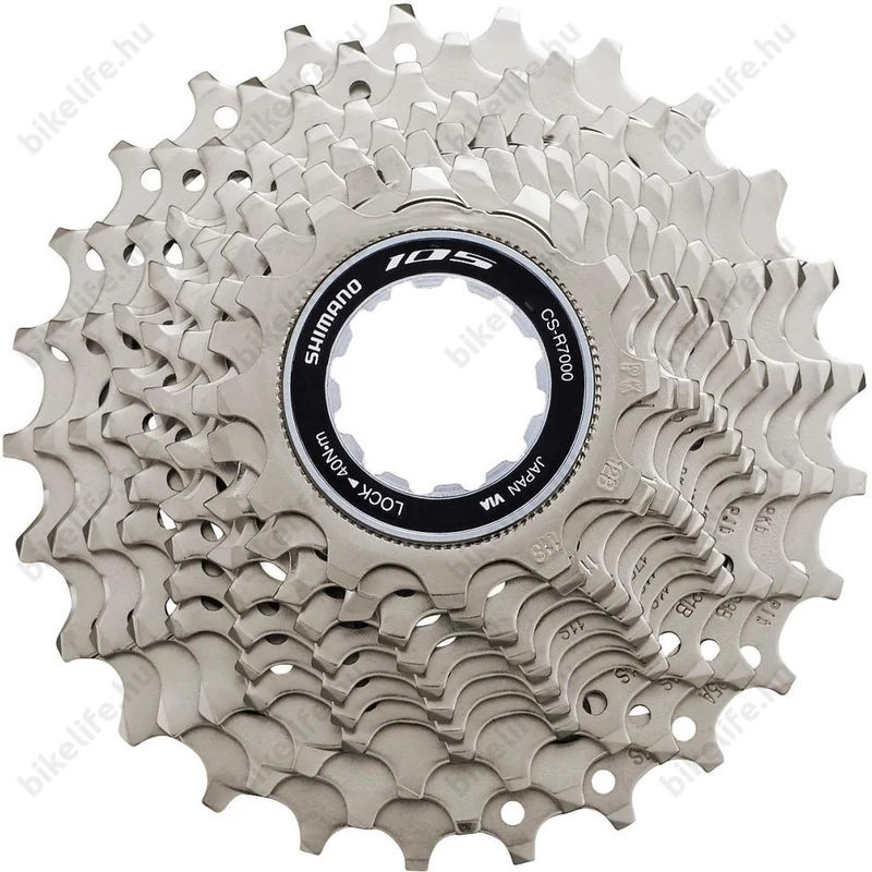 Shimano 105 CS-R7000 11 sebességes fogaskoszorú 12-25 fogas