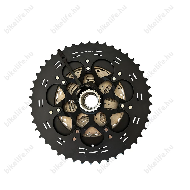 Fogaskoszorú 11-es Shimano SLX szintű M7000 11-46-os fog kiosztás