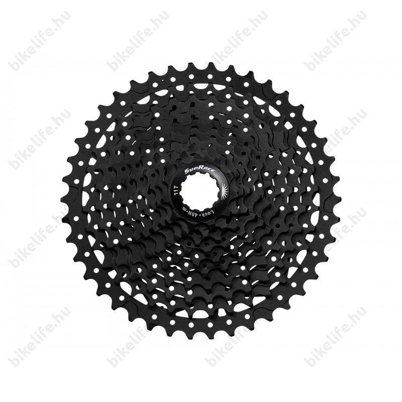 Sunrace CSMS3 10 sebességes fogaskoszorú 11-42-es fogszám fekete