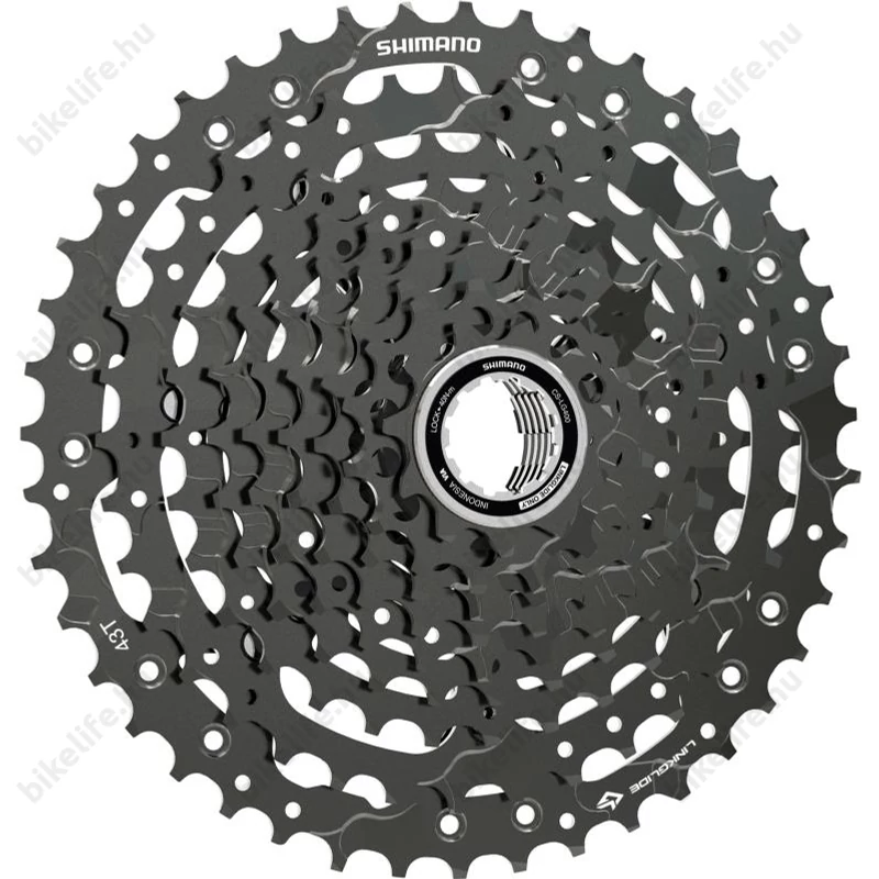 Shimano LG400 CUES 10 sebességes fogaskoszorú 11-43-es fogszámmal