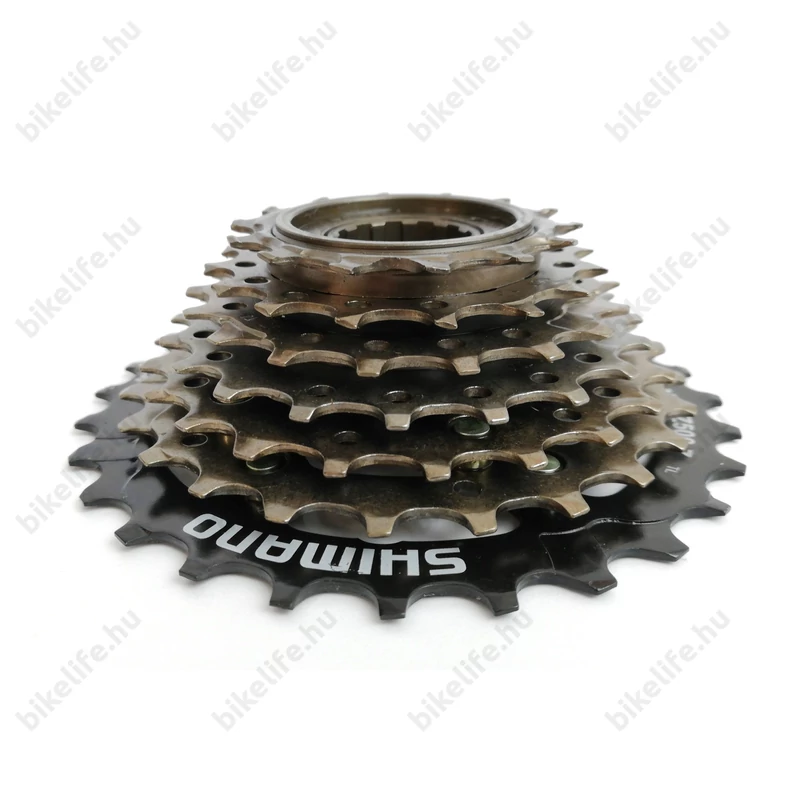 Shimano TZ500 7 sebességes racsni 14-28-as fogszám, barna/fekete