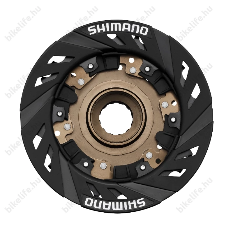 Shimano MF-TZ500 6-os menetes racsni 14-28-as fogszám integrált küllővédővel