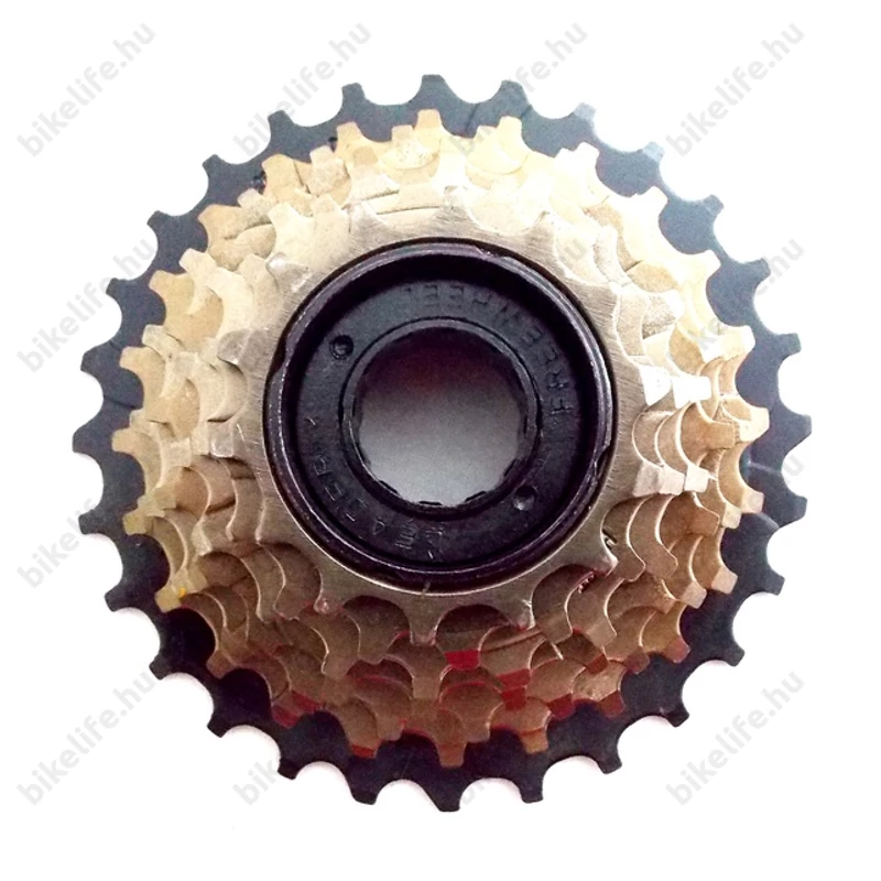 Leader 7 fokozatú racsni 14-28 fogas, barna/fekete