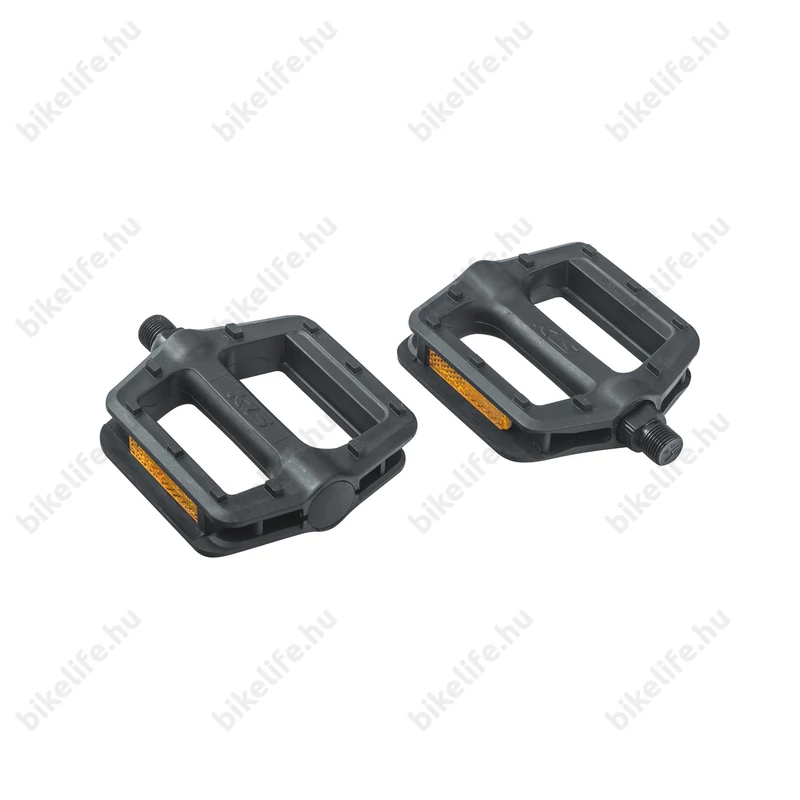 Kellys Flat 10 MTB platform pedál műanyag, golyóscsapágy, fekete