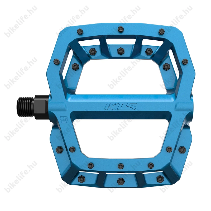 Kellys KLS Flat 50 023 iparicsapágyas platform pedál extrém használatra is kék