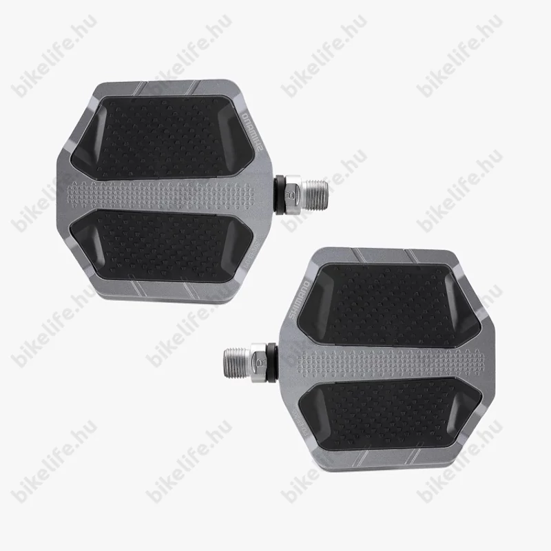 Shimano PD-EF205 silver cipőkímélő platform pedál alu testtel Cr-Mo tengellyel műanyag betétekkel