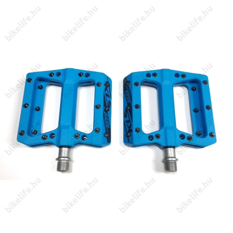 Kellys Rein MTB Platform Pedál műanyag kompozit, ipari csapágy, cserélhető szegecsek, kék